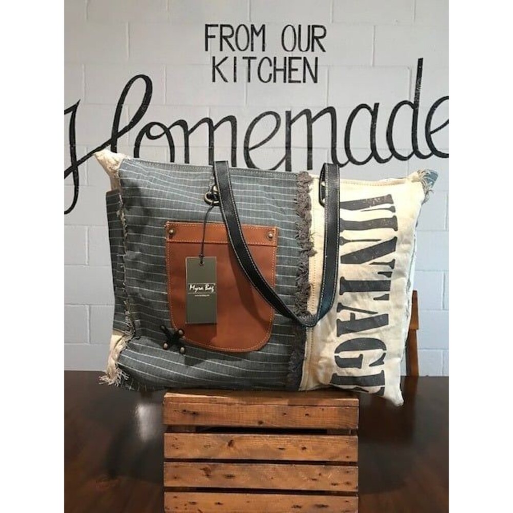 Myra Bag Vintage Excursions Weekender Overnight Bag Women | Canvas Duffle Bag